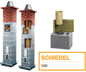 Керамические дымоходы Schiedel UNI